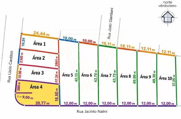 Terrenos à Venda em Jundiaí – Lotes de 252 a 553 m² no Núcleo Colonial Barão - Colonia - Jundiaí - SP - Foto 6