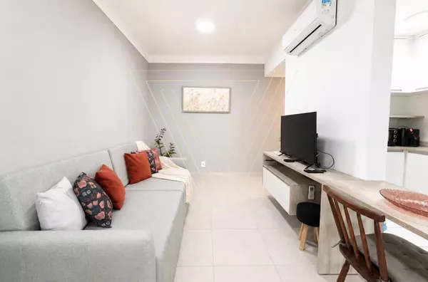 Apartamento à venda no Guarujá Golden Sun, Vista Mar Definitiva, 2 Dormitórios com Suíte e Lazer Completo de Condomínio Clube - Foto 1
