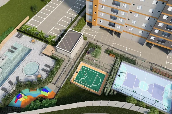 LANÇAMENTO - CONSTRUTORA SANTA ANGELA - RESIDENCIAL VIGÓRE - apartamentos à venda 02 dormitórios - 53m² - Colonia - Jundiaí - SP