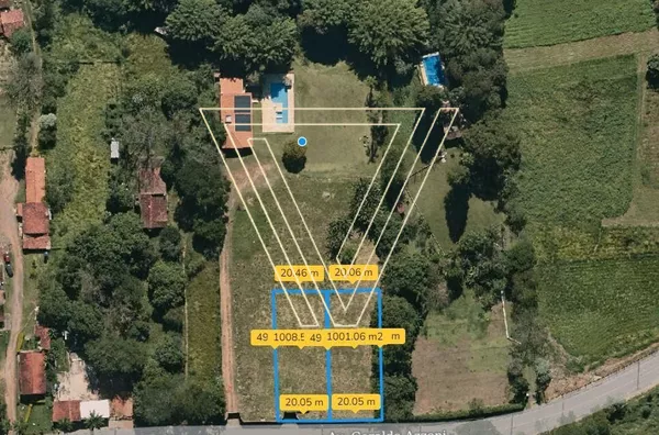 terreno de 1.000 m² (20x50), à venda- Av. Geraldo Azzoni,  Rio Acima, Jundiaí/SP. - Foto 2