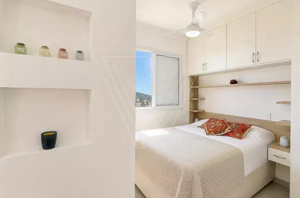 Apartamento à venda no Guarujá Golden Sun, Vista Mar Definitiva, 2 Dormitórios com Suíte e Lazer Completo de Condomínio Clube - Foto 7