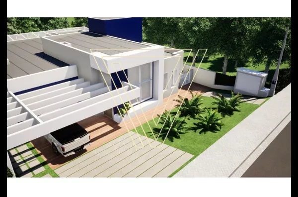projeção para futura construção