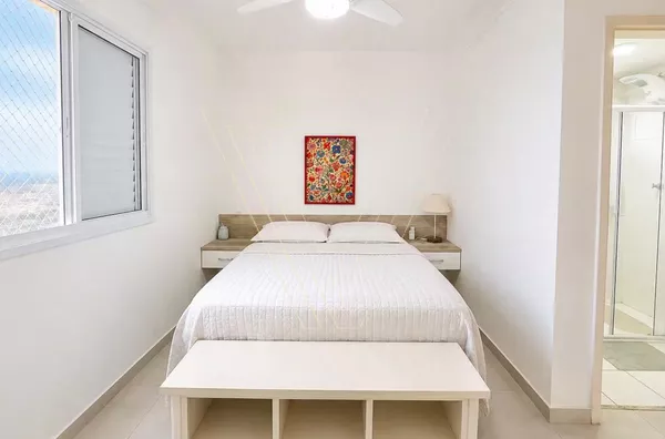 Apartamento à venda no Guarujá Golden Sun, Vista Mar Definitiva, 2 Dormitórios com Suíte e Lazer Completo de Condomínio Clube - Foto 13