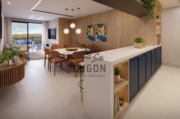 Apartamento Lúmea Camburi 2 Quartos sendo 1 Suíte em Jardim Camburi