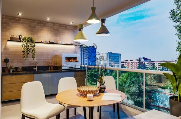Garden 2Q no North Village em Jardim da Penha com área privativa