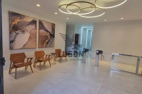 Sala comercial à venda na Enseada do Suá | Andar alto