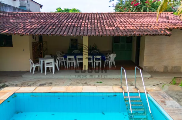 Vista área de lazer