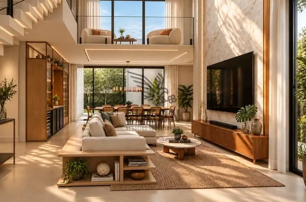 Casa de alto padrão com 5 quartos no Alphaville Jacuhy, Serra | 438 m² - Foto 8