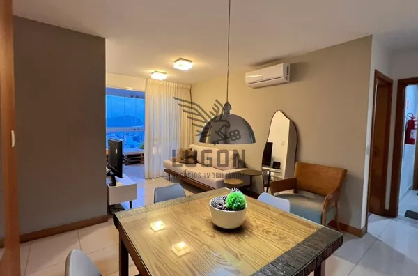Apartamento mobiliado 3 quartos na Praia do Canto | Lazer completo