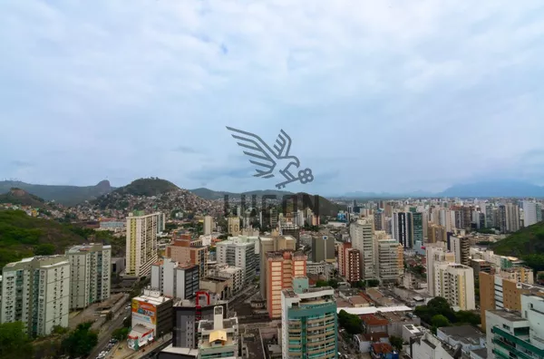 Vista para o bairro da cobertura