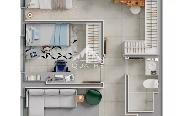 Oportunidade | Vista 21 Alexandrina | 3q com suíte | 79m² - Foto 12