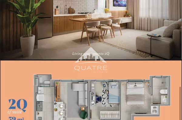Agio Vista 21 Apartamento para venda, 2 quarto(s),  Jardim Alexandrina, Anapolis