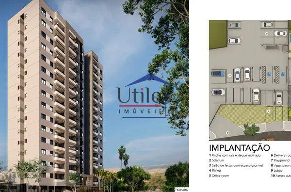 APARTAMENTO PARA VENDA EM VALINHOS - RESIDENCIAL MAESTRO CARLOS GOMES - Foto 1