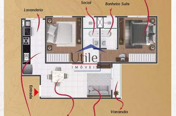 APARTAMENTO PARA LOCAÇÃO EM VALINHOS - RES. RAMPAZZO - Foto 29