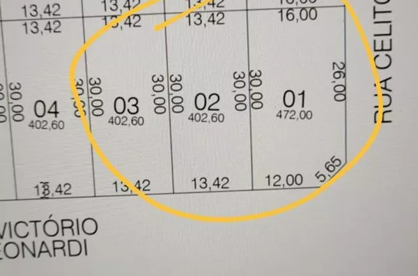 03 TERRENOS - BAIRRO SÃO FRANCISCO 