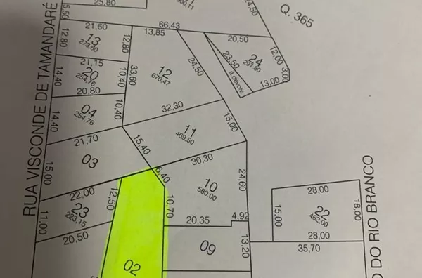 TERRENO COMERCIAL NO CENTRO C/625 M²