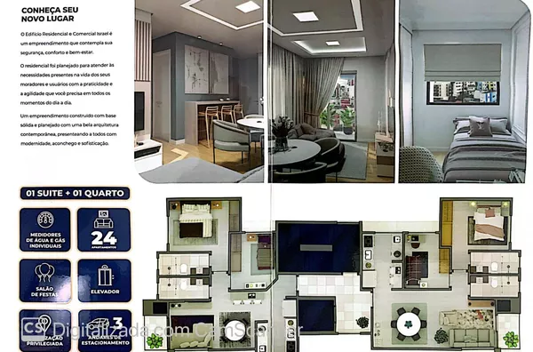 VENDA: APARTAMENTO NO EDF. RESIDENCIAL ISRAEL