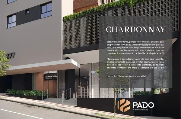 VENDA: APARTAMENTOS NO RESIDENCIAL CHARDONNAY