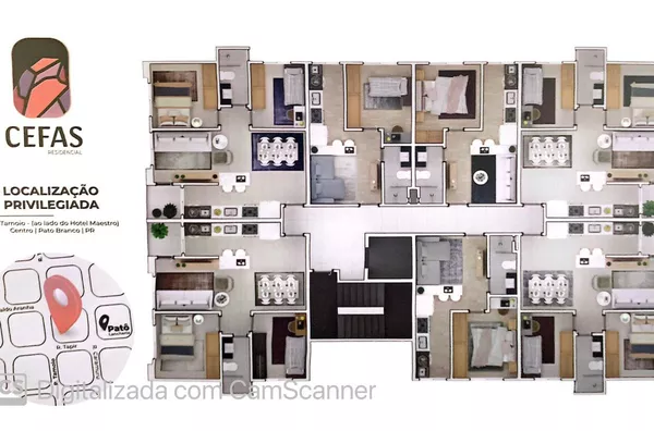 VENDA: APARTAMENOTO NO EDIFÍCIO CEFAS 