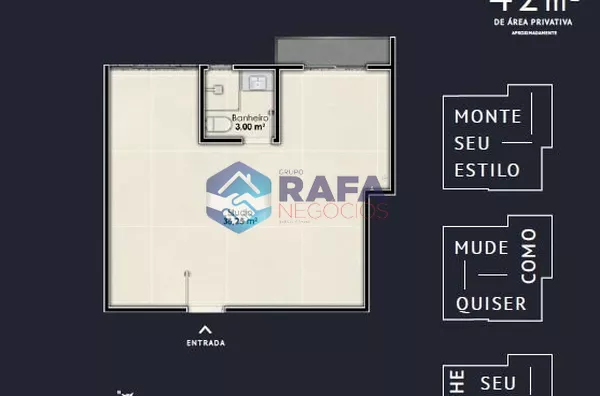 STUDIO || EDIFICIO LIBERTÀ RESIDENZA || SÃO LOURENÇO D'OESTE - SC