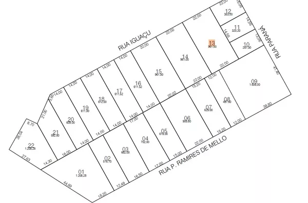 Venda de Lote com Casa de Madeira – Centro de Pato Branco