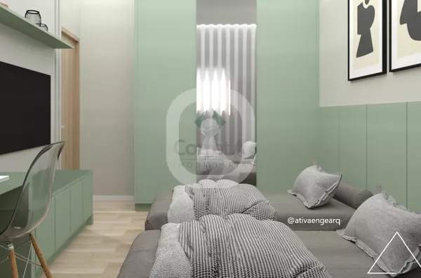 Apartamento para venda, 2 quarto(s), sendo 1 suíte, Parque Real, Pouso Alegre