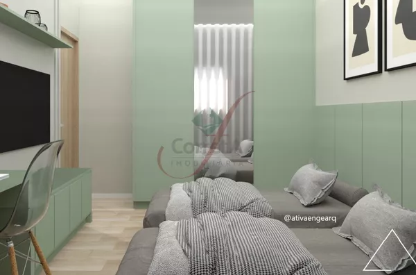 Apartamento para venda, 2 quarto(s), sendo 1 suíte, Parque Real, Pouso Alegre