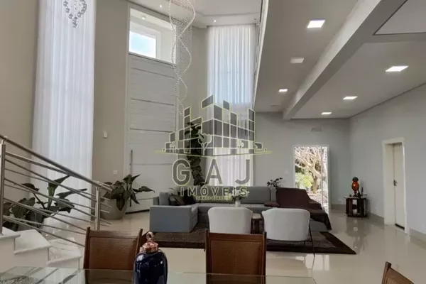 Casa alto padrão condomínio 4 dorms 3 suítes - Ipês Amarelos - Americana/SP - Foto 2