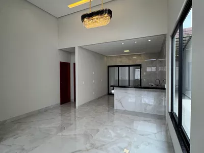 Excentente casa moderna nova podendo financiar, 3 quartos sendo 2 suítes, área gourmet, garagem pa - Foto 2
