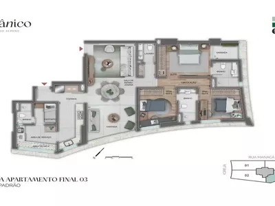 Apartamento à venda, 4 quartos, 2 suítes, 3 vagas, Vale do Sereno - Nova Lima/MG - Foto 24