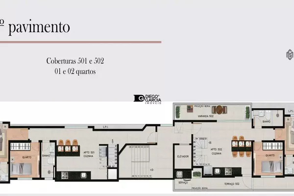 Apartamento à venda, 2 quartos, 1 suíte, 1 vaga, Cruzeiro - Belo Horizonte/MG - Foto 3