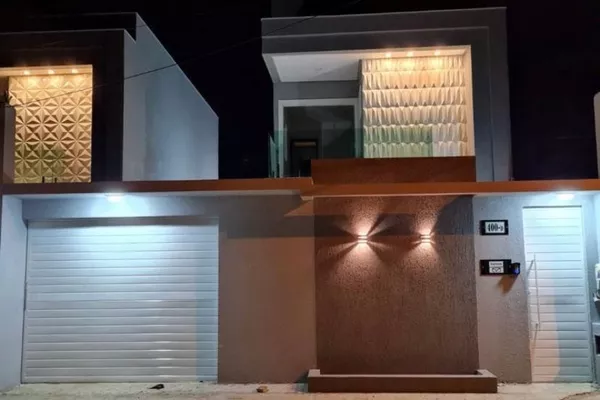 Casa duplex 3 suítes sendo 1 com closet e outra com varanda + vaga de garagem para 4 carros com 1 - Foto 3