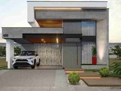 Casa 3 suítes, sala cozinha e gourmet com planejados alto padrão Alphaville II condomínio com inf - Foto 23