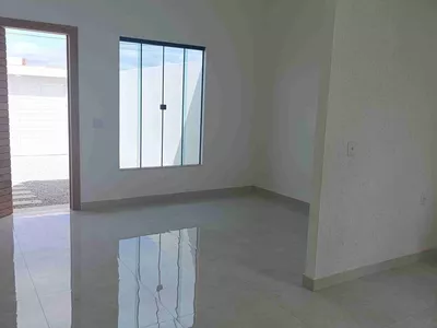 Linda casa nova de 3 quartos sendo 1 suíte, garagem para 2 carros, acabamento de primeira à Venda - Foto 11