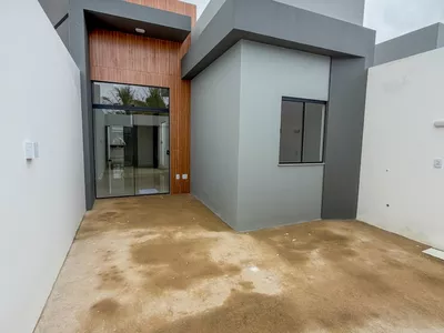 Casa nova de 3 quartos sendo 1 suíte à venda, Alameda dos pássaros, Felícia, Vitória da Conquis - Foto 2