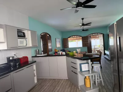 Excelente casa na Ilha de Itaparica, com 4 quartos sendo 2 suítes, na praia de Berlinque, Vera Cruz - Foto 8