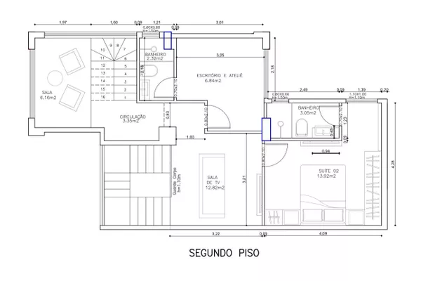 Cobertura triplex com 171 m² no Alto da Boa Vista, Vitória da Conquista - BA - Foto 4