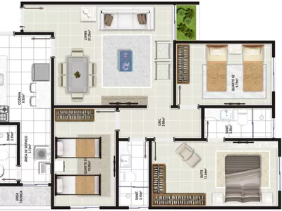 Apartamento 3 quartos sendo 1 suíte, 2 vagas de garagem, planejados na cozinha à venda, Candeias, - Foto 18
