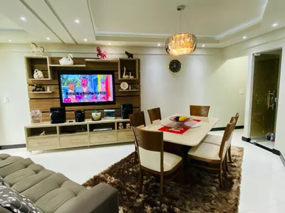 Vendo excelente apartamento de 3 quartos sendo 1 suíte, todo mobiliado, 103M² + 2 Elevadores no Ca - Foto 13