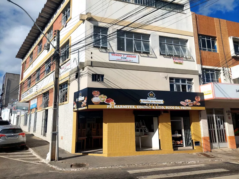 andar comercial 1º andar na Av. Siqueira Campos com 232 m² para venda, Centro, Vitória da Conquis - Foto Principal