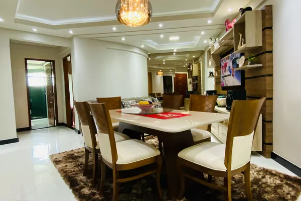 Vendo excelente apartamento de 3 quartos sendo 1 suíte, todo mobiliado, 103M² + 2 Elevadores no Ca - Foto 6