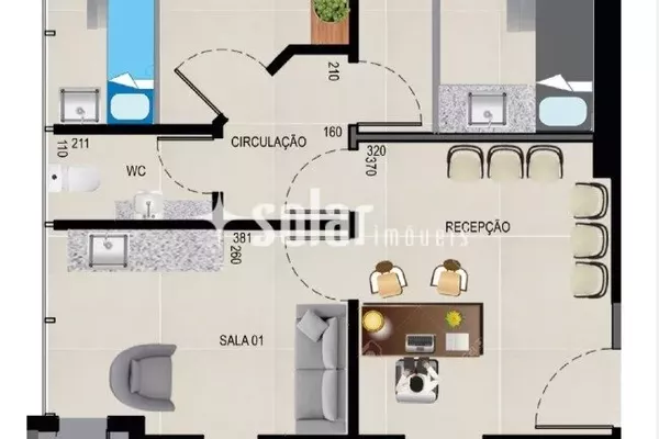 SALAS COMERCIAIS CORPORATIVAS ED PIO DE PIETRELCINA AV BRASIL B CENTRO - Foto 3