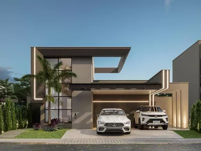 Casa com 4 suítes, piscina com hidromassagem e garagem para 4 carros à venda, no Alphaville, Vit? - Foto 9