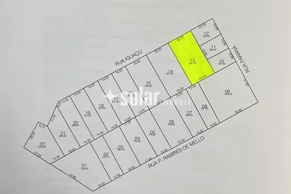 TERRENO LOTE 13 QUADRA 0364 - R IGUAÇU N 58 B CENTRO - Foto 2