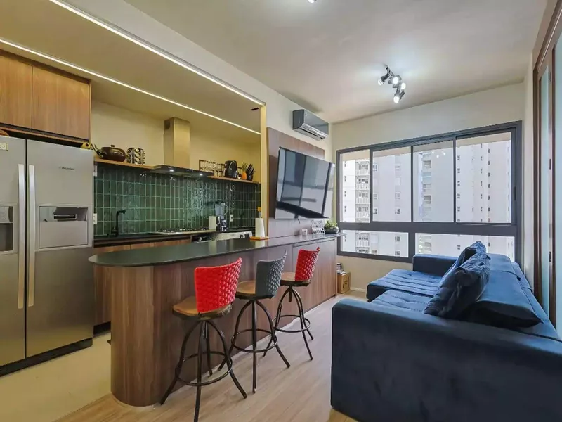 Apartamento à venda, 1 quarto, 1 suíte, 1 vaga, Vila da Serra - Nova Lima/MG - Foto Principal