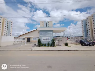 Apartamento completo, porteira fechada com móveis e Eletros andar alto de 2/4 em condomínio fechad - Foto 46