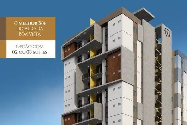 Oportunidade! Apartamento 3 quartos sendo 3 suíte 4⁰ andar à venda, Alto Boa Vista, Vitória da - Foto 1