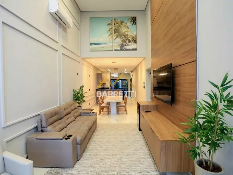 Casa no Condomínio Reserva das Paineiras, com 200 m², três quartos, três banheiros, mobiliada e com quatro vagas de garagem - Foto Principal