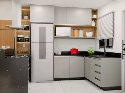 Casa nova, moderna no Bairro Boa Vista, com 3 quartos 1 suite, sala com pé direito duplo, banheira - Foto 17