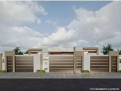 Casa térrea de 3 suítes, sala ampla com pé direito alto, corredores laterais à venda, Boa Vista, - Foto 4